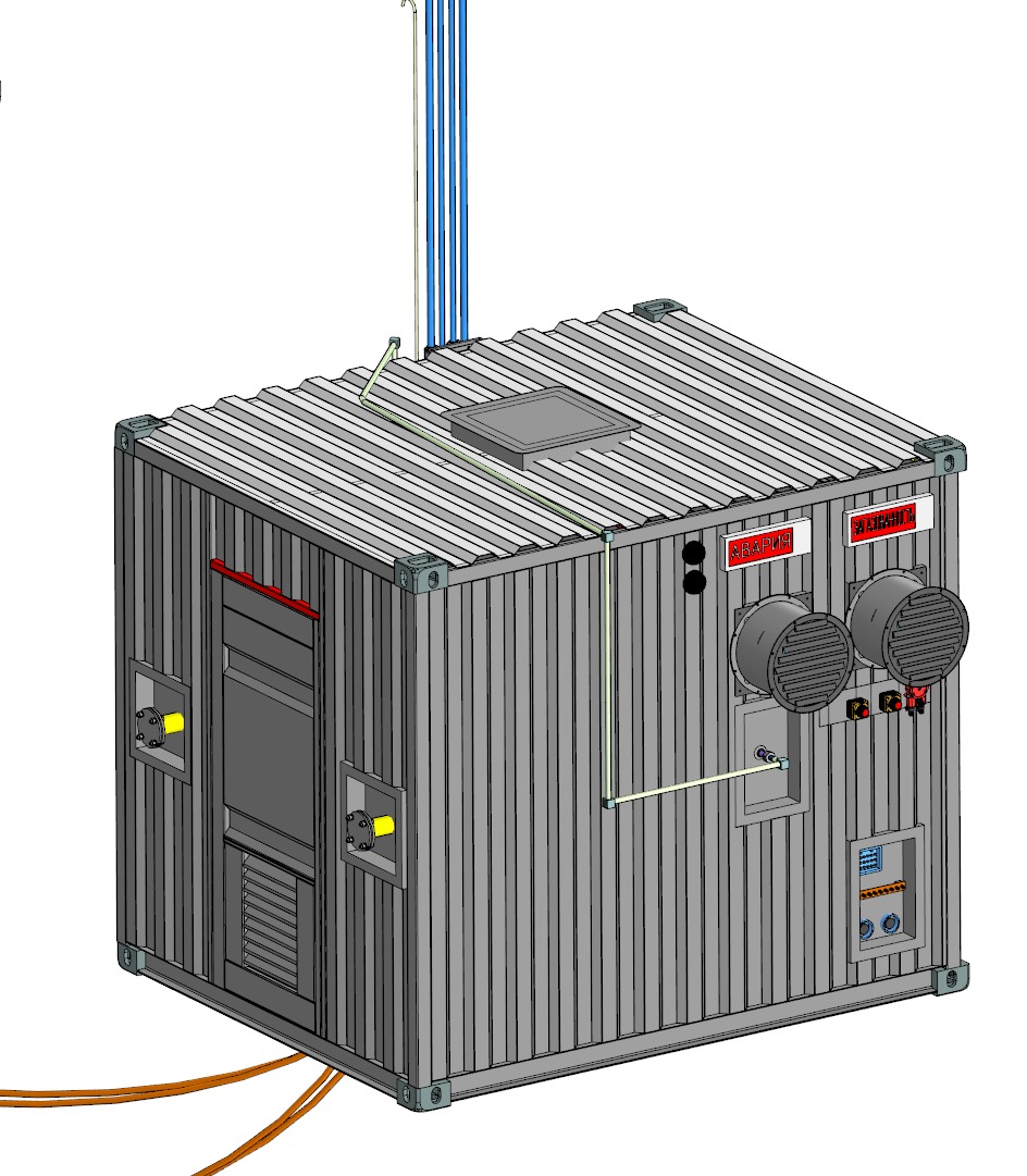 Пункт газорегуляторный блочный (ГРПБ)